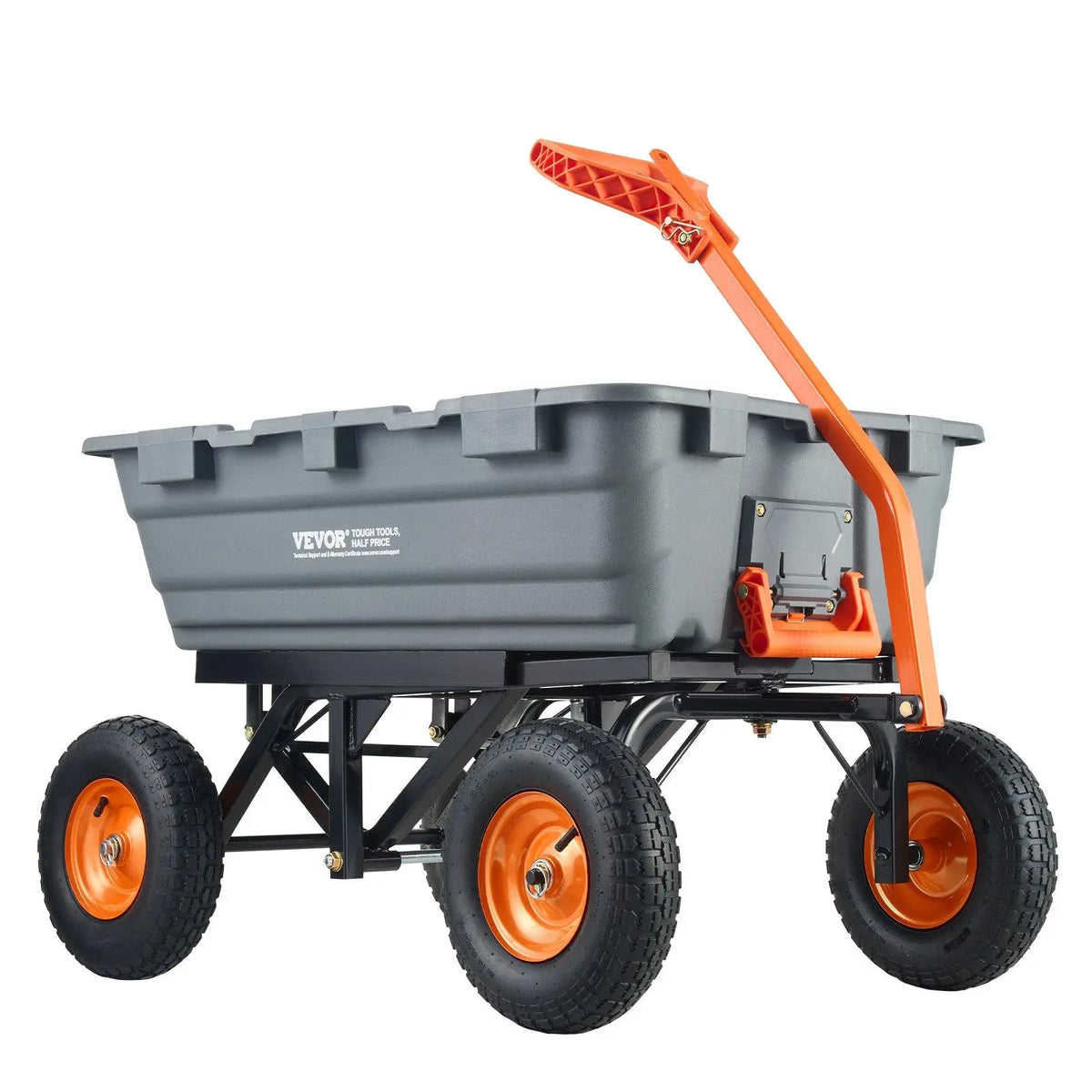 Poly Garden Dump Cart – 2-in-1 Handle