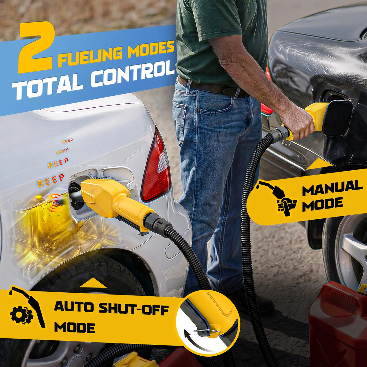 Cordless Fuel Transfer Pump 6 GPM