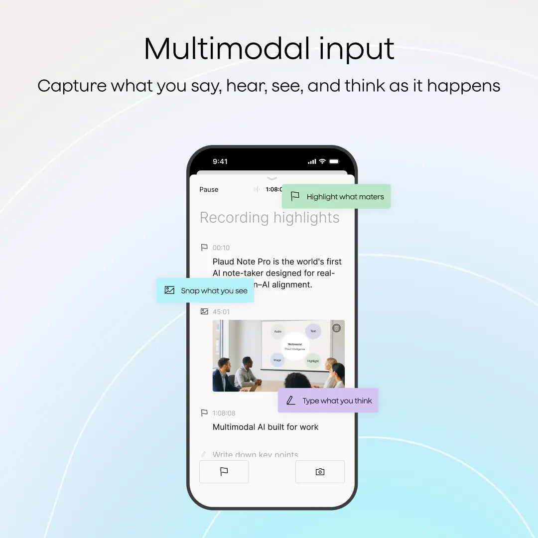 Plaud NotePin S AI Voice Recorder