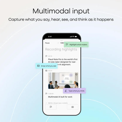 Plaud NotePin S AI Voice Recorder