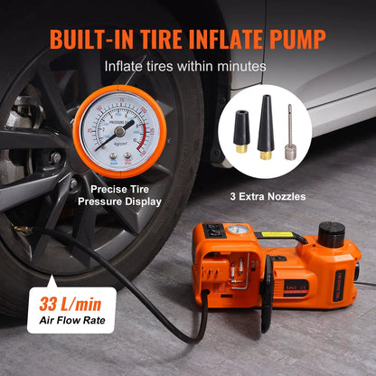 VEVOR 12-in-1 Electric Car Jack 5Ton