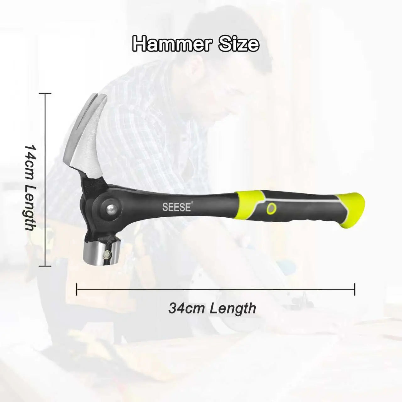 16oz Magnetic Claw Hammer