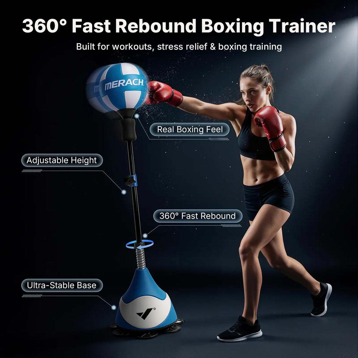 MERACH Freestanding Boxing Bag
