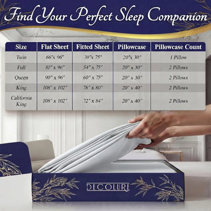 Bamboo Sheet Set – Cooling Viscose