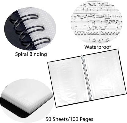 50-Pocket Portfolio Binder