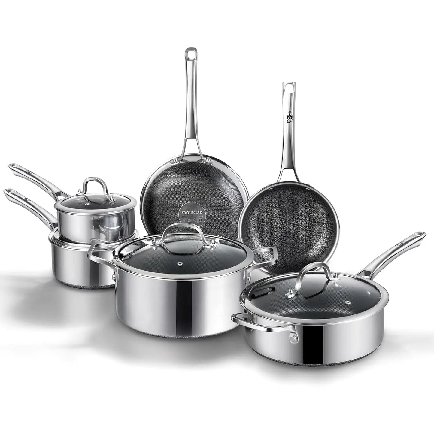 SNOWCLAD Hybrid Nonstick Cookware Set