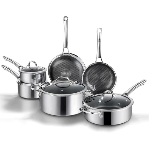 SNOWCLAD Hybrid Nonstick Cookware Set