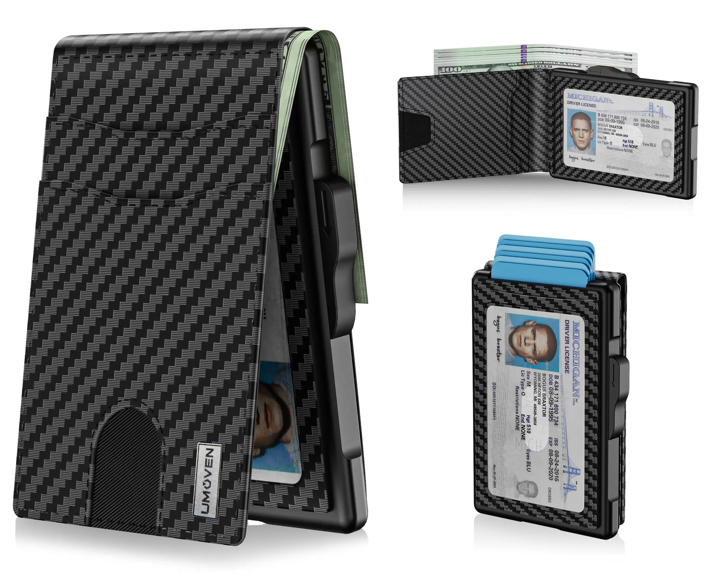 Umoven RFID Blocking Pop-Up Wallet