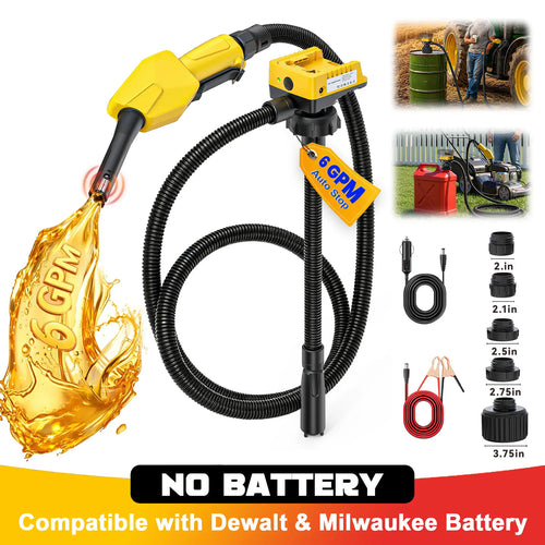 Cordless Fuel Transfer Pump 6 GPM
