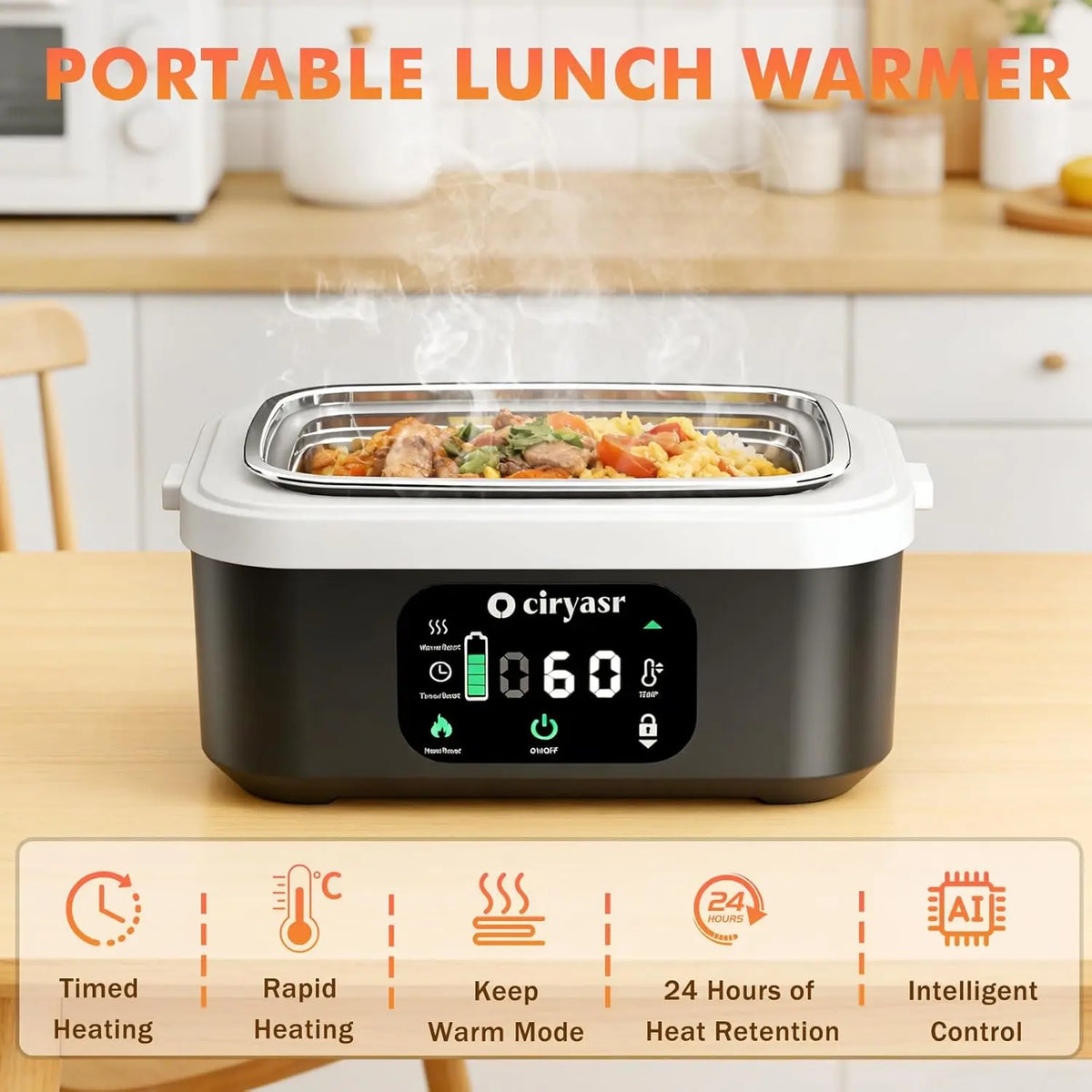 Cordless Electric Lunch Box