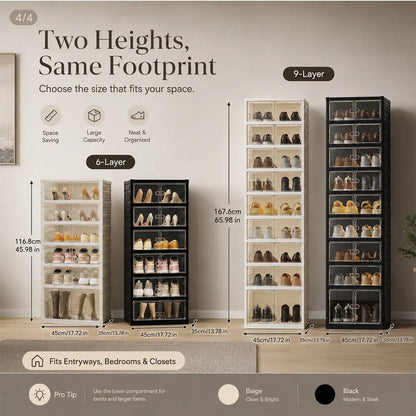UFORU Folding Shoe Cabinet