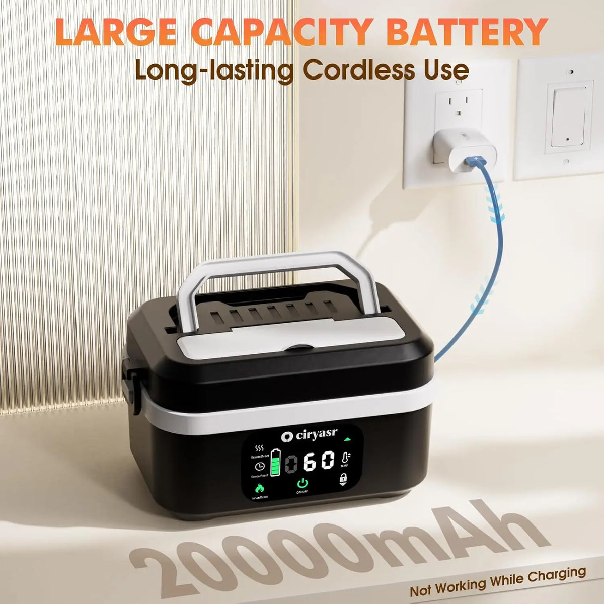 Cordless Electric Lunch Box