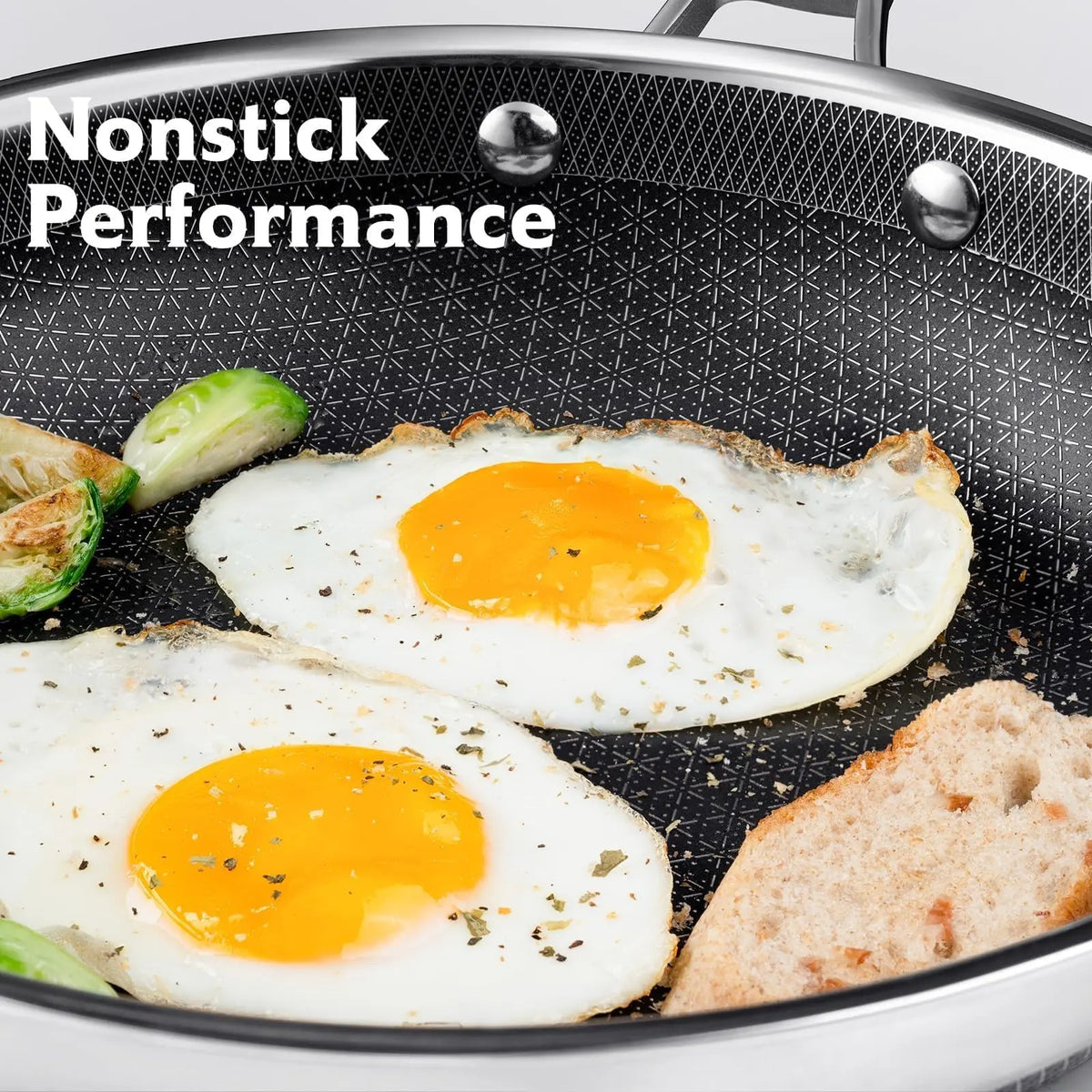 SNOWCLAD Hybrid Nonstick Cookware Set