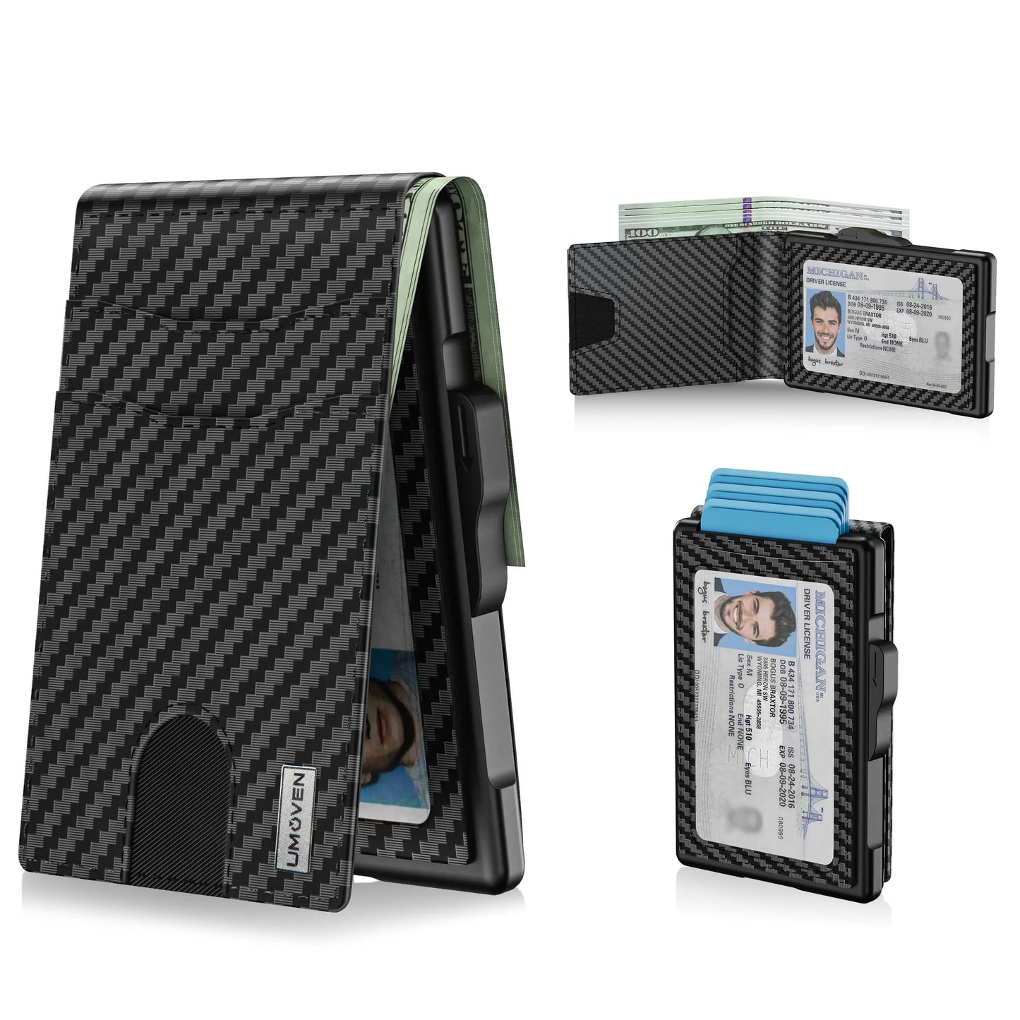 Umoven RFID Blocking Pop-Up Wallet
