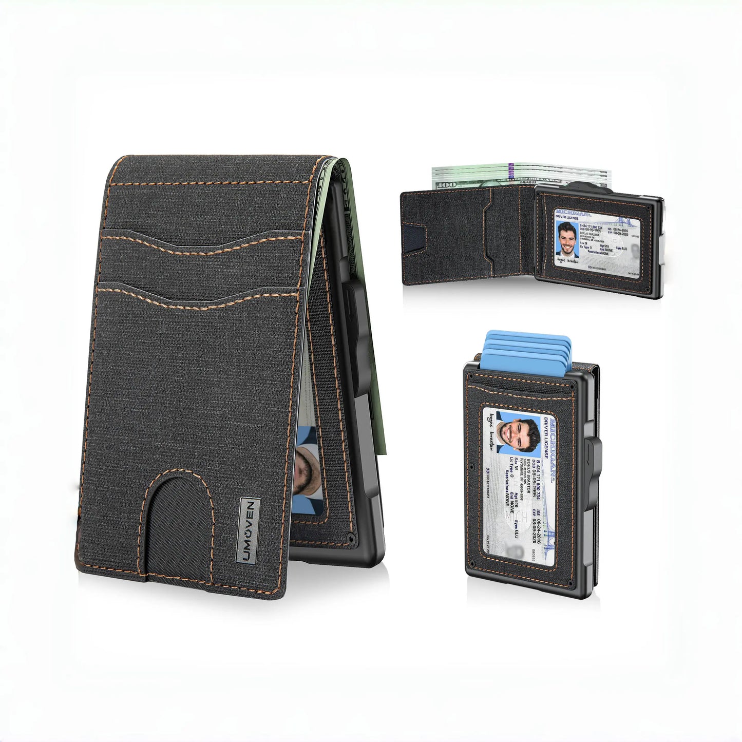 Umoven RFID Blocking Pop-Up Wallet