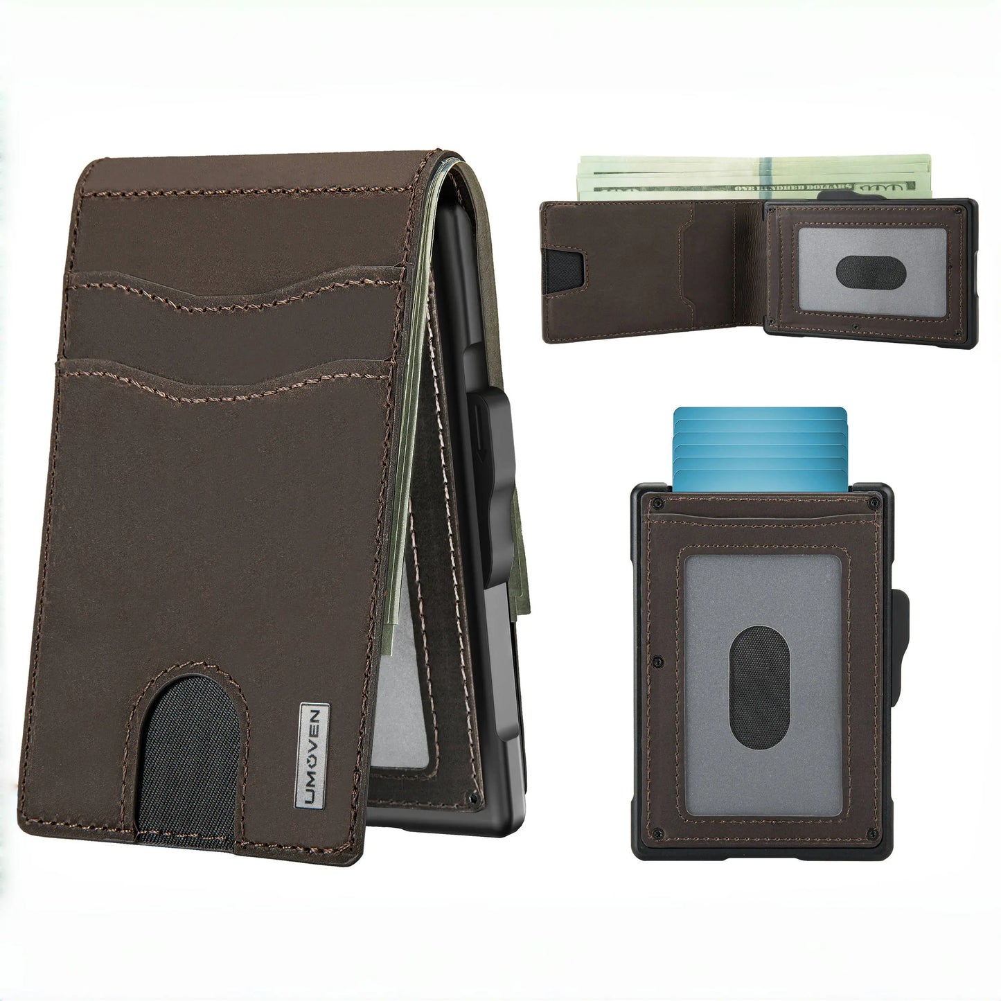Umoven RFID Blocking Pop-Up Wallet