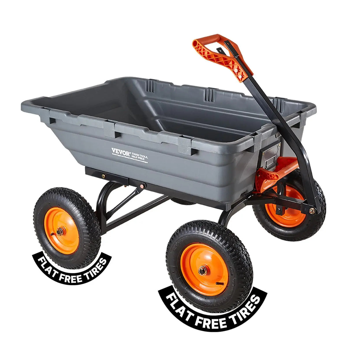Poly Garden Dump Cart – 2-in-1 Handle
