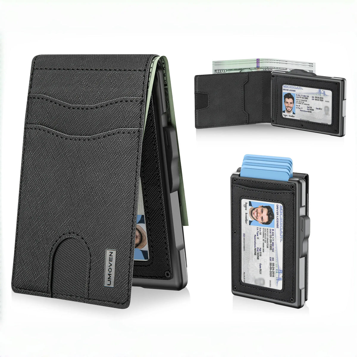 Umoven RFID Blocking Pop-Up Wallet