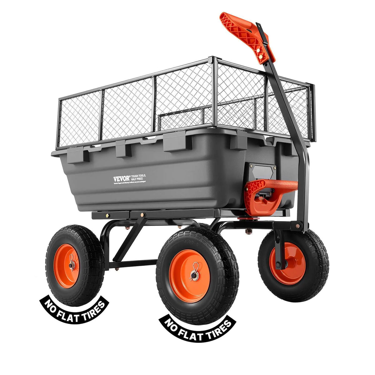 Poly Garden Dump Cart – 2-in-1 Handle