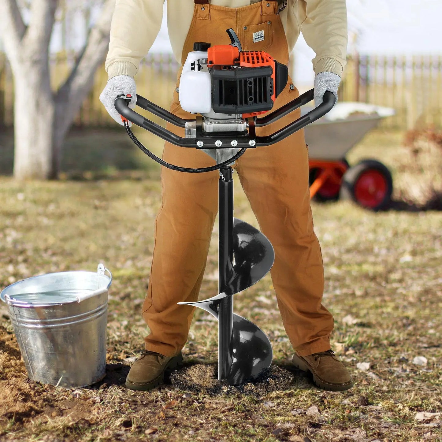VEVOR 52cc Gas Post Hole Digger