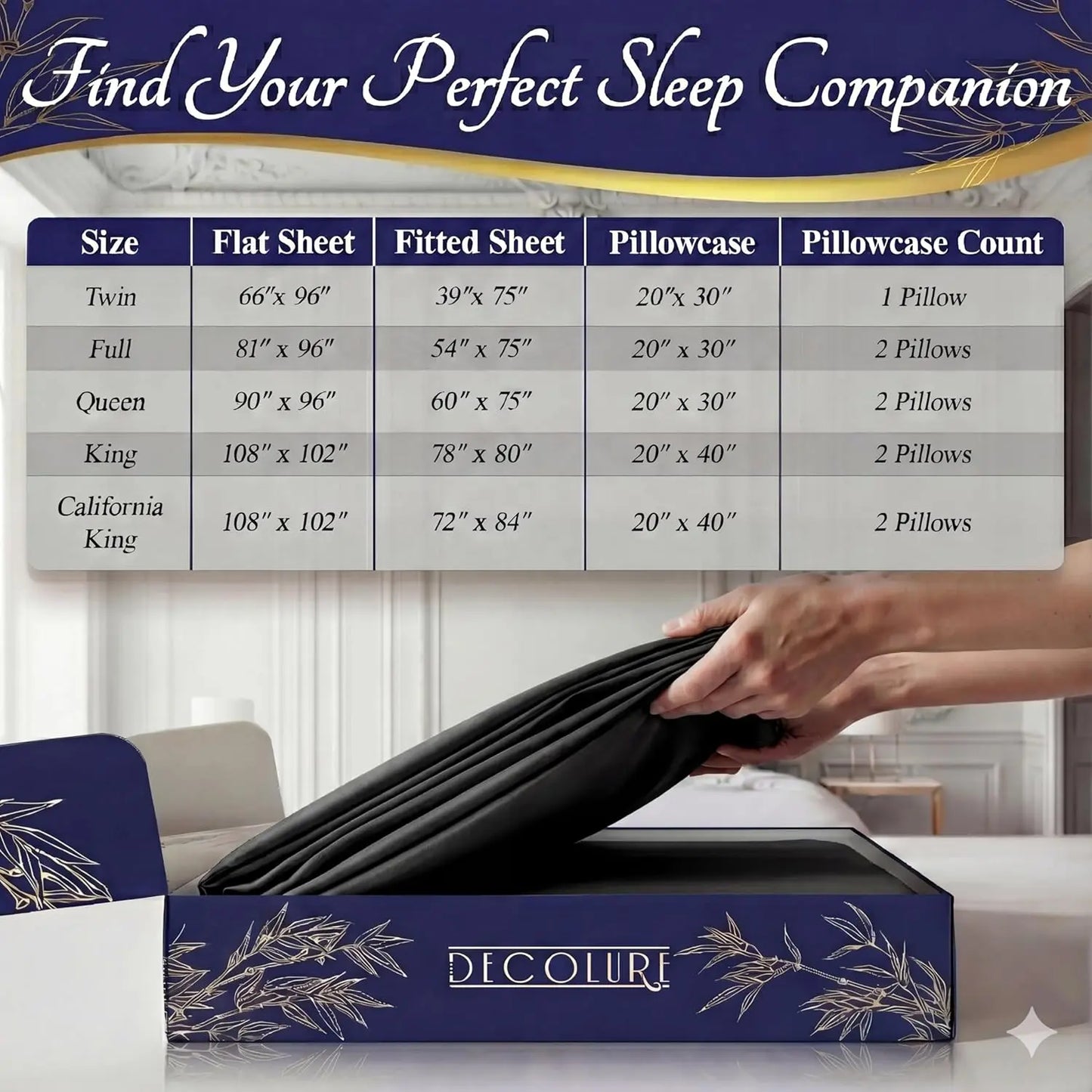 Bamboo Sheet Set – Cooling Viscose