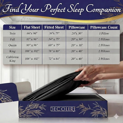 Bamboo Sheet Set – Cooling Viscose