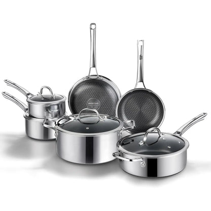SNOWCLAD Hybrid Nonstick Cookware Set